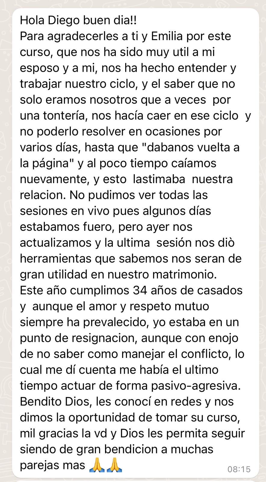 Testimonio 1
